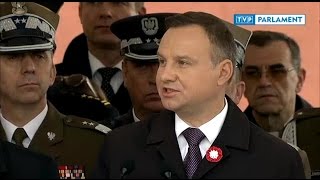 Przemówienie Prezydenta Andrzeja Dudy podczas obchodów Konstytucji 3 Maja