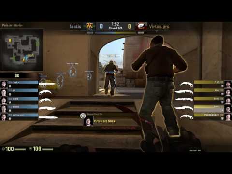 Snax  Vs ELEAGUESeason1-fnatic-vs-virtuspro-map2-mirage