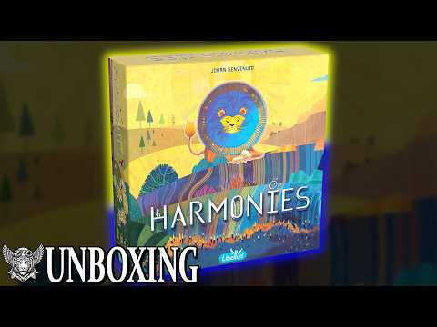 We Unboxed Harmonies — Here's What's Inside This Stunning Libellud Game