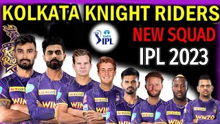 IPL 2023 Kolkata Knight Riders Full New Squad | KKR Team Squad 2023 | KKR Squad 2023