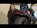 Fender Tail Light INSTALL On My Indian Scout Bobber