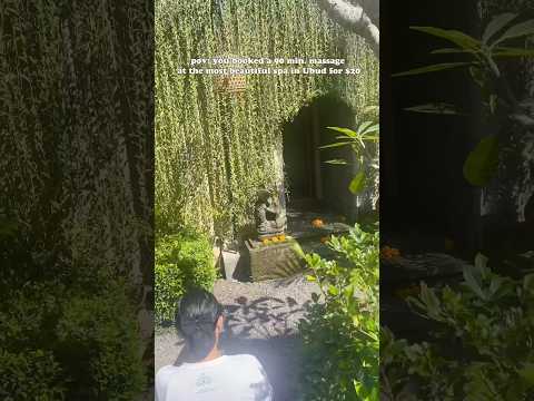 Massagem por US$ 20 no spa mais bonito de Ubud, Bali | ANJEEZ #baliindonesia #balitravelguide #bali