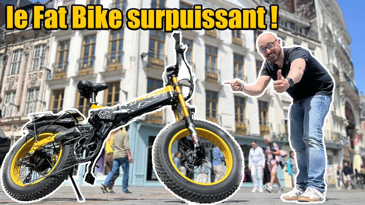 Ten niesamowity rower z 3 niezwykłymi cechami! Ultra skuteczny widelec! Potężny silnik! i okropny wygląd!