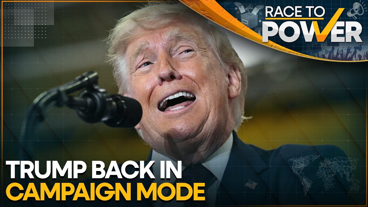 Trump Returns to Campaign Trail After Two-Week Break; Mocks Transgender Athletes Again | WION News