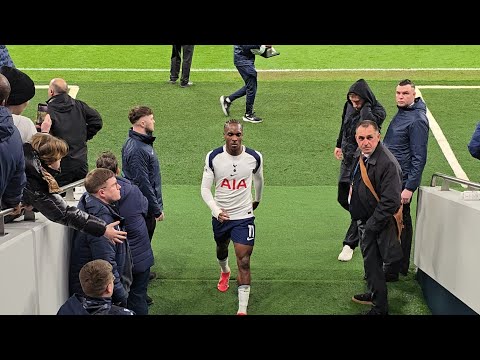 BOOS AT THE FULL-TIME WHISTLE: Tottenham Hotspur 1-3 Crystal Palace: The Players After the Game