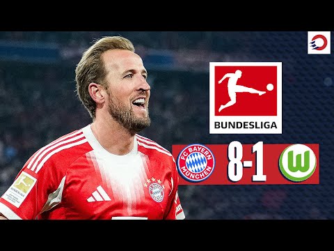ANALYSIS: Harry Kane shines as Bayern rout Wolfsburg 8-1 ✨ | BUNDESLIGA ON ONESOCCER 🇩🇪