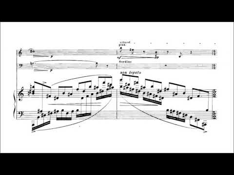 Leonid Sabaneyev - Trio-Impromptu, Op. 4