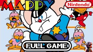 Mappy 1984 | NES Longplay | Classic Retro Gameplay | No Commentary