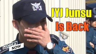 JYJ Xia Junsu is back from military service
