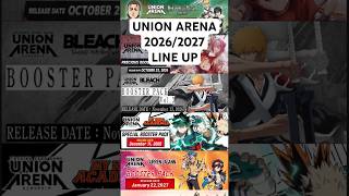 Every Title Coming to Union Arena in 202/2027 #unionarenatcg #shorts #anime
