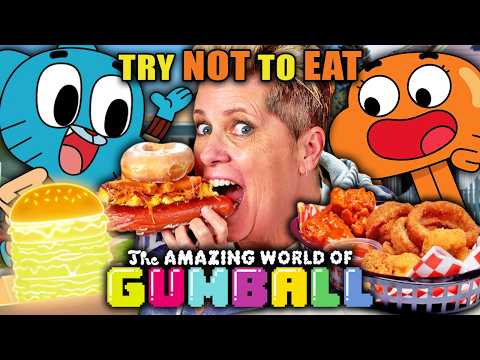 Try Not To Eat - The Amazing World Of Gumball (M'Guffin, Potato Diet, Sluzzle Wurst)
