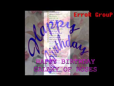 Beyluxe: HappY BirthDay Galaxy of Roses.