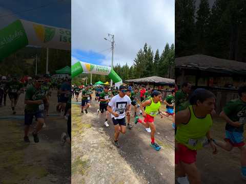 Así arrancaron los deportistas del 10 k del Trail Race Carachula 2026, 6ta Edición