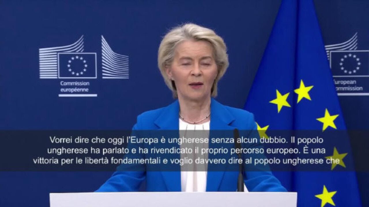 Elezioni Ungheria, von der Leyen: Ue più forte, ora subito voto a maggioranza qualificata