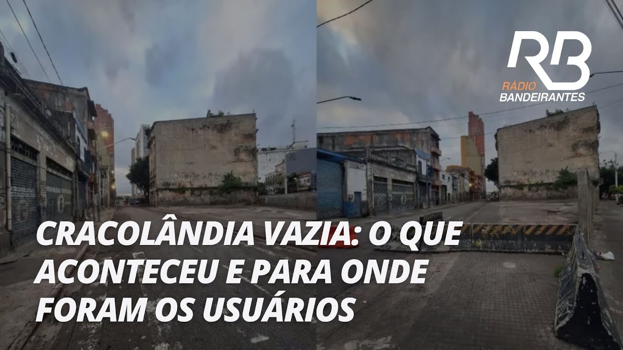 Explicação para o sumiço da Cracolândia | Jornal Gente