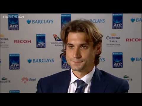 Ferrer 2010 Barclays ATP World Tour Finals Preview Interview