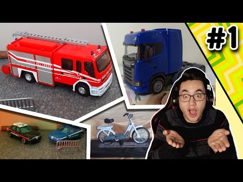 I VOSTRI MODELLINI #1 - Scania e Mezzi di Emergenza!