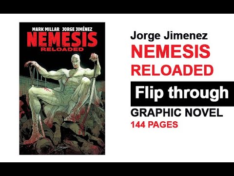 Nemesis Reloaded Graphic Novel - Flip Through - Jorge Jimenez Art