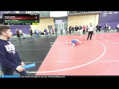 63 Lbs Semifinal - Jace Evers, Summit Wrestling Academy Vs Brody Peters, Sebolt Wrestling Academy