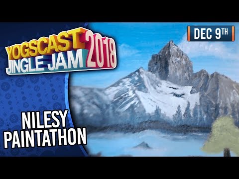 NILESY PAINTATHON! - YOGSCAST JINGLE JAM! - 9th December 2018