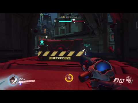Overwatch MP gameplay: June 25, 2016 pt9 - Going at it w/Hanzo