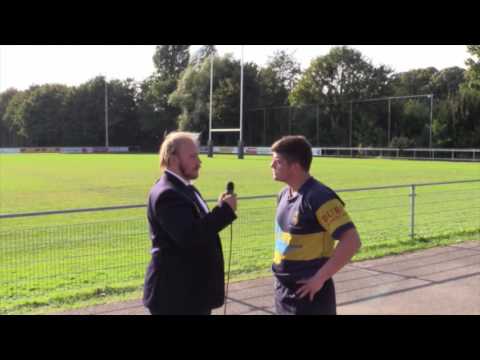 DIOK captain Ross Bennie Coulson (24 september na RC DIOK vs The Dukes)