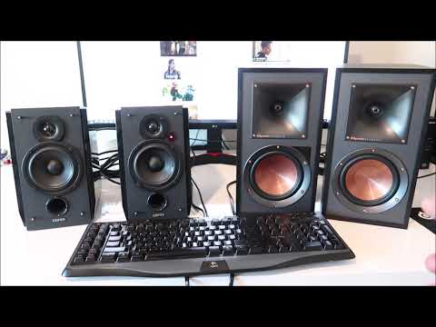 Klipsch R-51PM vs Edifier 1850DB - hard flex?