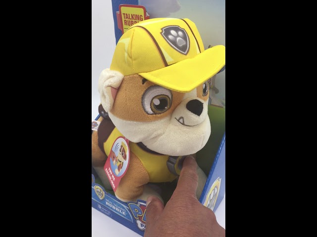 Vídeo relacionado con GUND Patrulla Canina Peluche Rubble 23 cm Paw Patrol - Peluche Patrulla Canina - Juguetes bebés 1 año + - Juguetes Niños 1 año +