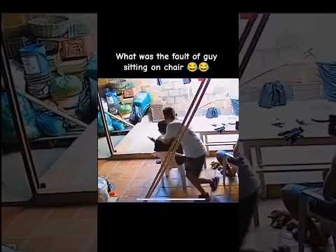 What was the fault of guy sitting on chair 😂😂#viral #trending #shorts #animals #dog #funny