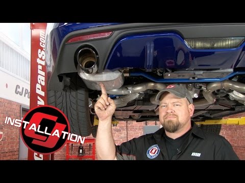 2015-2017 Mustang GT Borla ATAK Axle-Back Exhaust Kit 2-1/2" Black Tips Installation