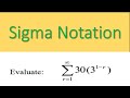 SIGMA NOTATION GRADE 12 MATHEMATICS
