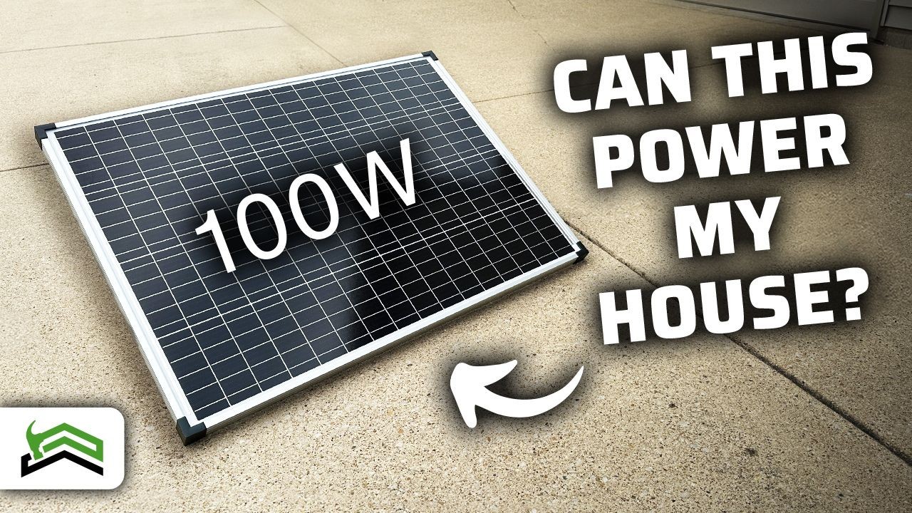 What Can You Run On A Single Solar Panel?