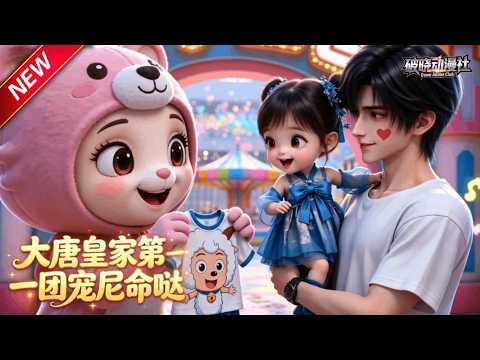 MULTISUB📢新番上线《大唐皇家第一团宠尼命哒》第1~100集丨大唐小公主穿越现代，好奇手机汽车频频闹趣，襦裙逛闹市圈粉无数！#最新漫剧 #破晓动漫社
