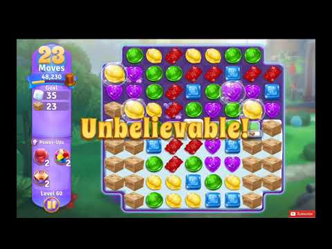 Wonka's World of Candy Level 60 NO BOOSTERS - A S GAMING