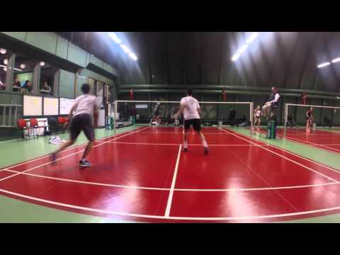 MD R3 Alvaro Leal Ernesto Baschwitz vs Mads Juel Møller Mads Vestergaard KMB Yonex Cup 2016