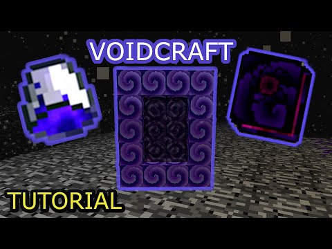 Voidcraft 1.12.2 Minecraft Mod Tutorial Part 1: Getting Started, Void Fortresses, and Voidic Rituals