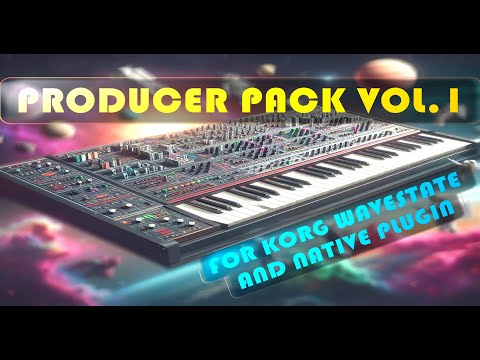 Korg WaveState SoundSet - Producer Pack Vol.1