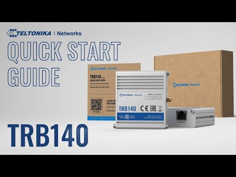 Teltonika TRB140 Gateway Quick Start Guide