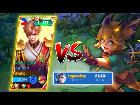 GLOBAL AAMON VS NEW META HERO JOY IN HIGH RANK!🔥