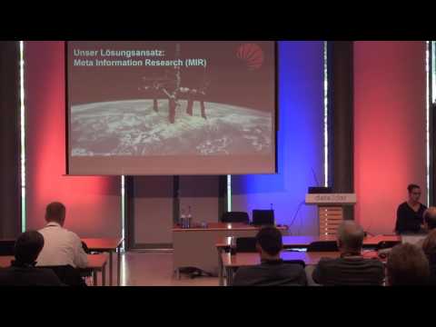 data2day 2015 – Marcus Ciolkowski: Data Reverse Engineering – Analyse von Datenlandschaften