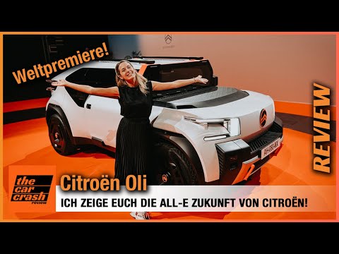 Citroen Oli Concept (2022) Weltpremiere der vollelektrischen Zukunft von Citroën! Review | Test