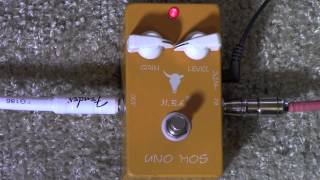 Homebrew Electronics HBE Uno Mos Pedal Demo