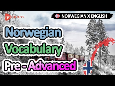 Learn Norwegian |Part 14: Norwegian Vocabulary Pre-advanced | Golearn