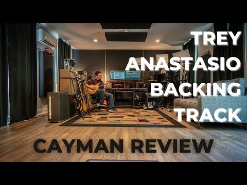 Cayman Review - Trey Anastasio Style Backing Track - E 12 Bar Funky Blues