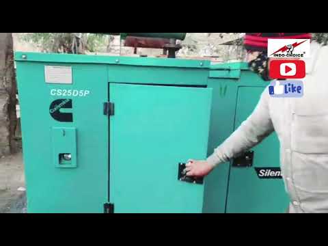 25 Kva Cummins Diesel Generator 3 Phase