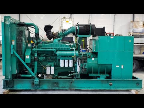 Cummins 600DFGB 600 kW diesel generator, VTA28-G5 engine, 542 Hrs, Yr 1995 - CSDG # 2418