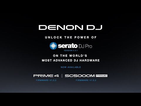 PRIME 4 & SC5000M Now Control Serato DJ Pro