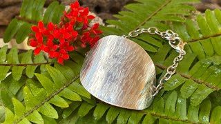 Textured Spoon Bowl Bracelet