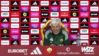 ROMA-FIORENTINA Gasperini conferenza pre gara 22 agosto 2026