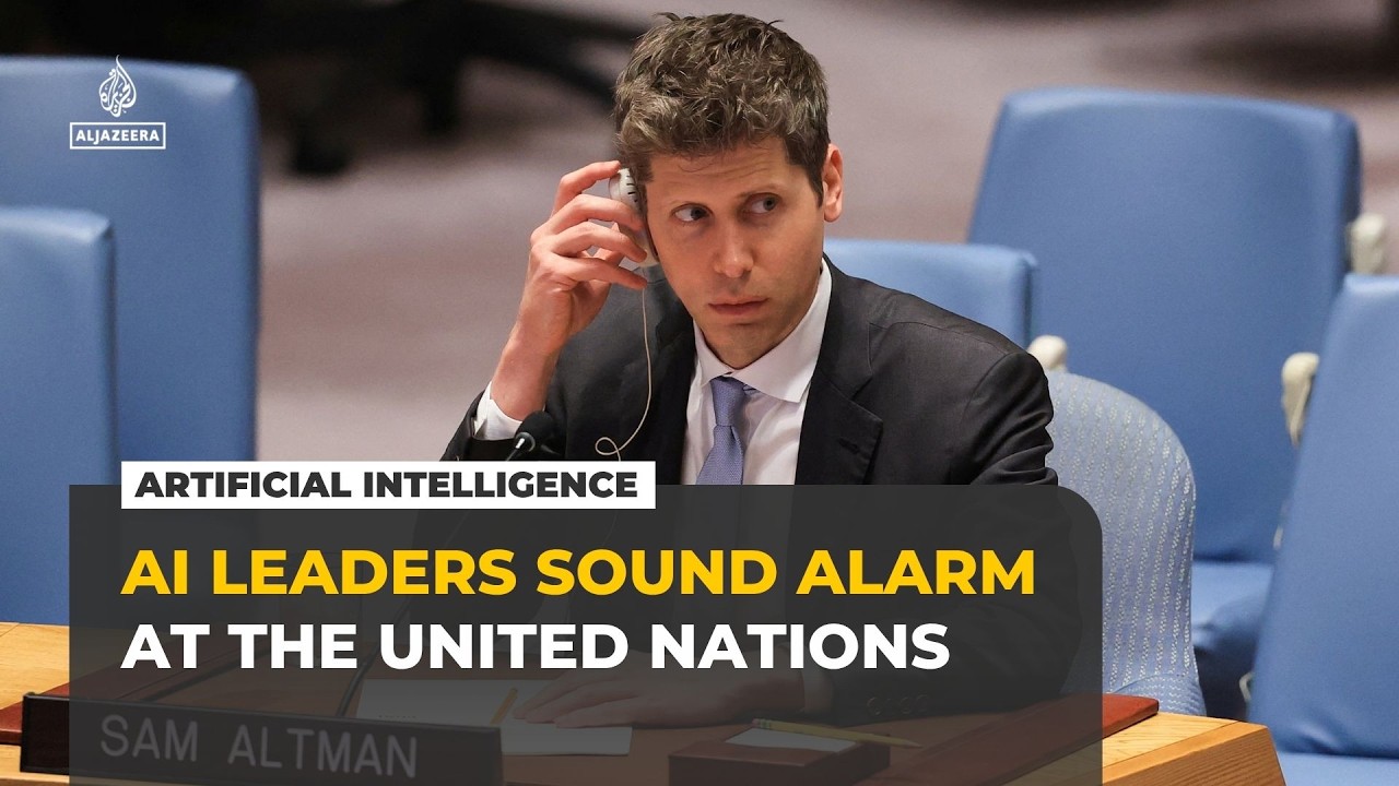 OpenAI, Anthropic and Hugging Face CEOs call for global AI regulation at UN